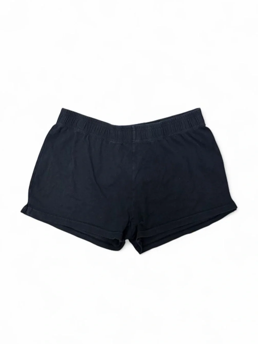 Black Micro Running Shorts Men’s Large 80’s Gym Short Shorts